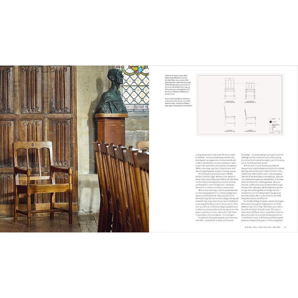 الأثاث في العمارة: أعمال لوك هيوز