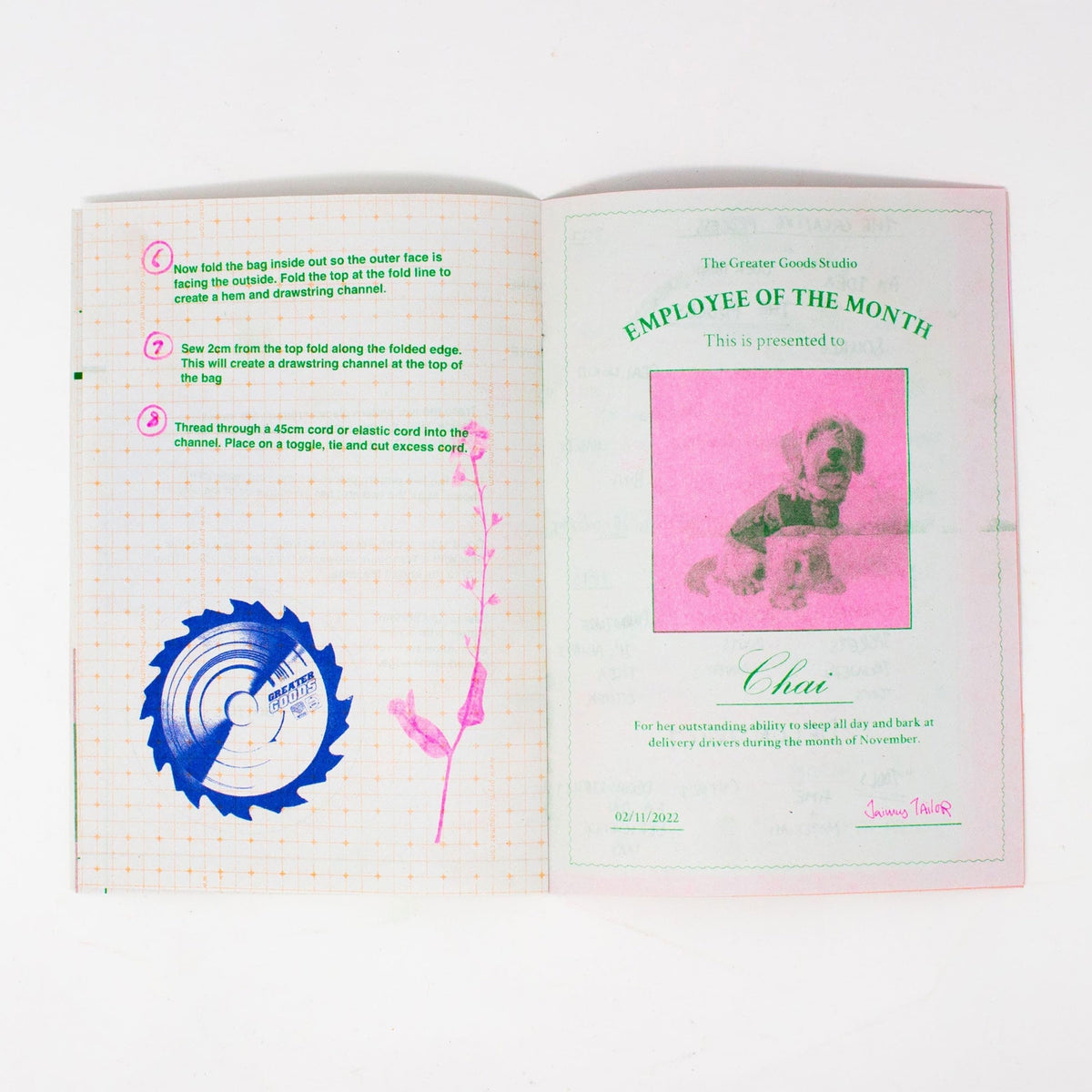 Hato Zines No. 34: How To DIY by Greater Goods