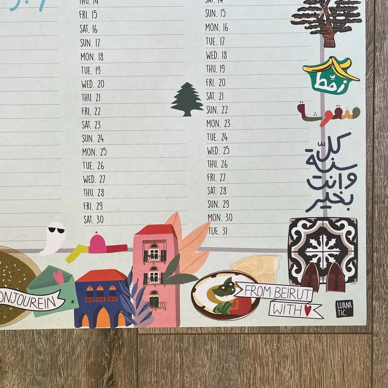 LUANATIC 2024 Planner