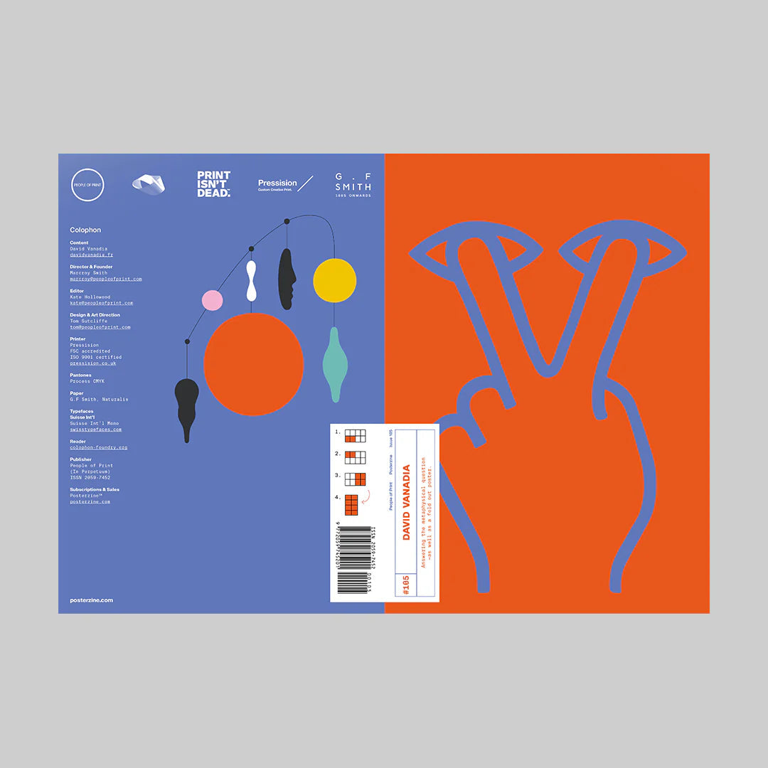 Posterzine® Issue 105 | David Vanadia