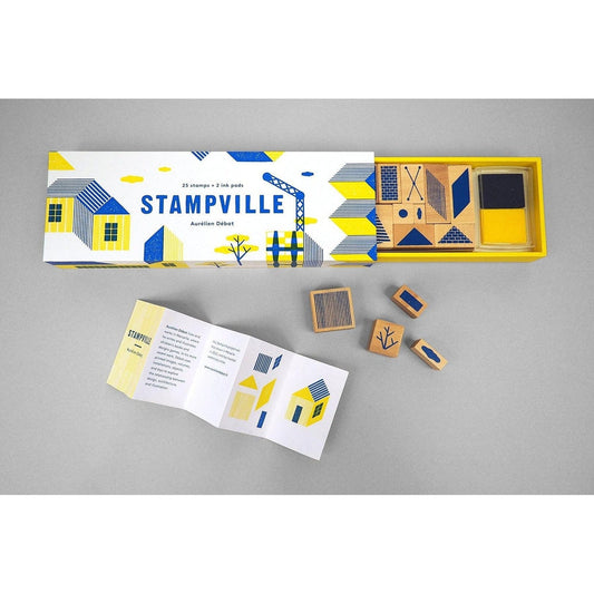 Stampville: 25 stamps + 2 ink pads