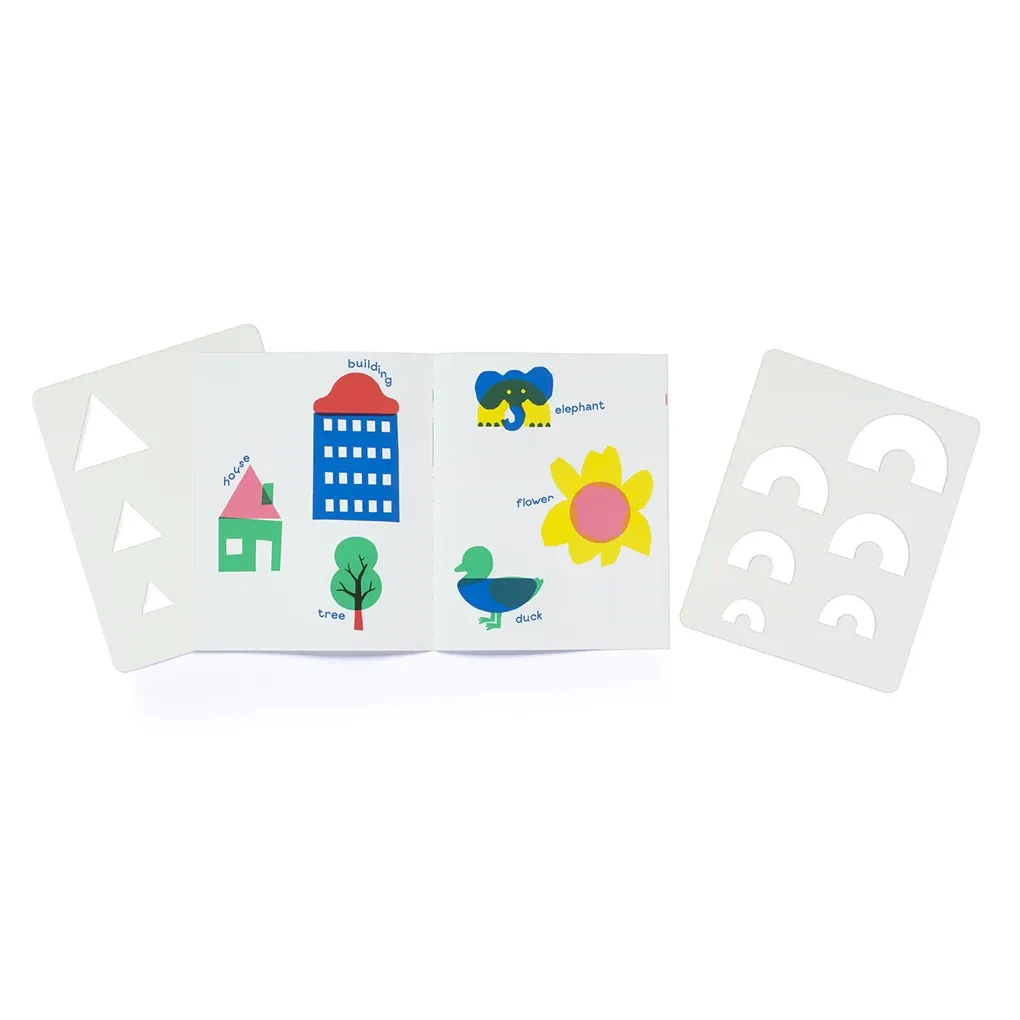 مجموعة الاستنسل: اصنع فنًا باستخدام ستة أوراق استنسل