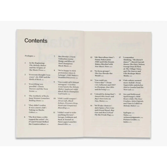 Totally Wired: The Rise and Fall of the Music Press