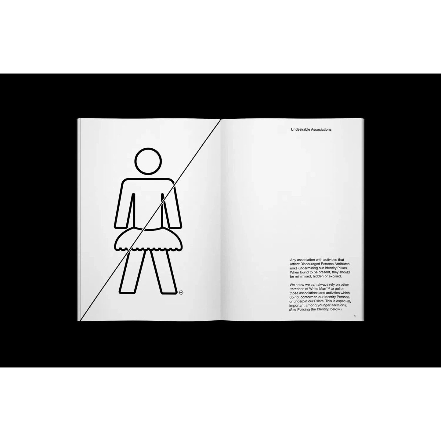 White Man™ Identity Standards Manual by Oli Bentley