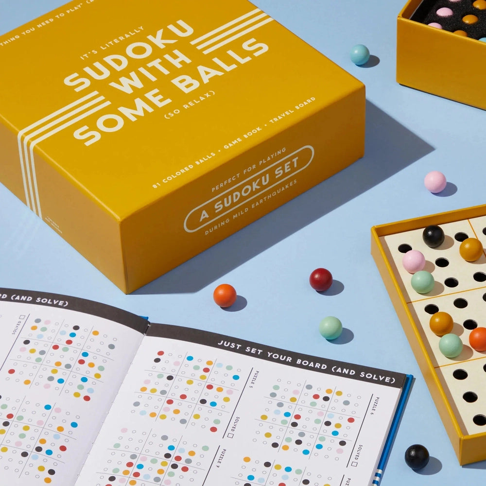 Sudoku With Some Balls Sudoku Game Set