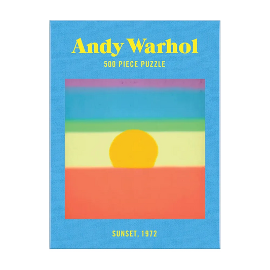 Andy Warhol Sunset 500 Piece Book Puzzle