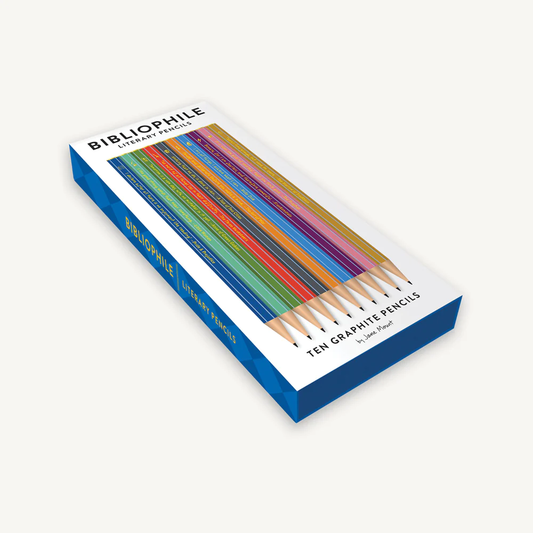 Bibliophile Literary Pencils
