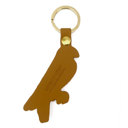 سلسلة مفاتيح من جلد الجمل، صقر 