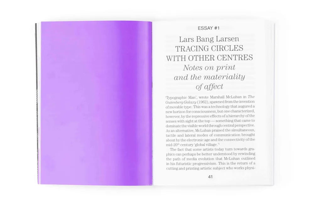 Can you feel it?: Effectuating tactility and print in the contemporary