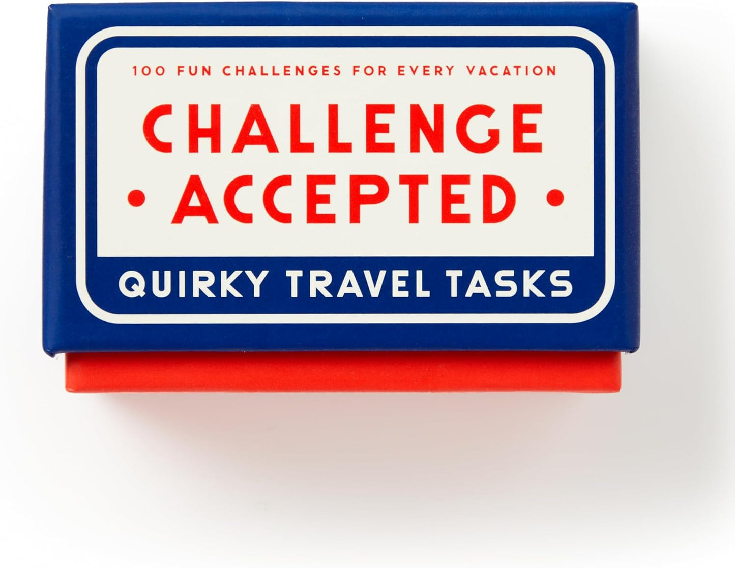 Challenge Accepted Travel Tasks Card Deck