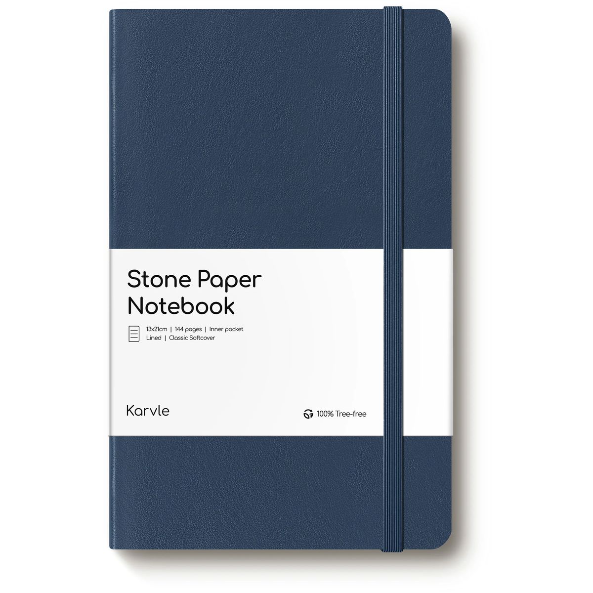 Deep Blue Softcover Classic Notebook