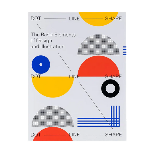 Dot Line Shape: The Basic Elements of Design and Illustration