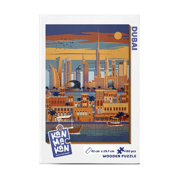 Dubai Wooden Puzzle