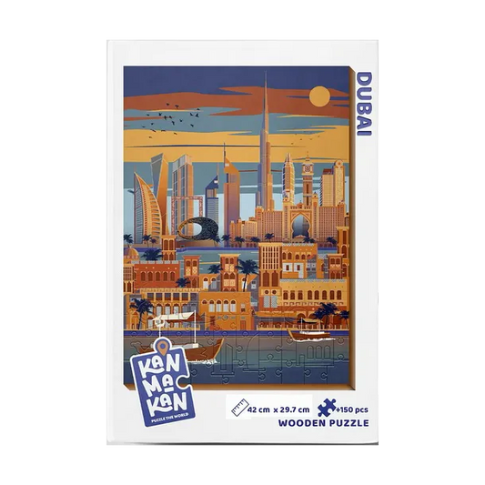 Dubai Wooden Puzzle