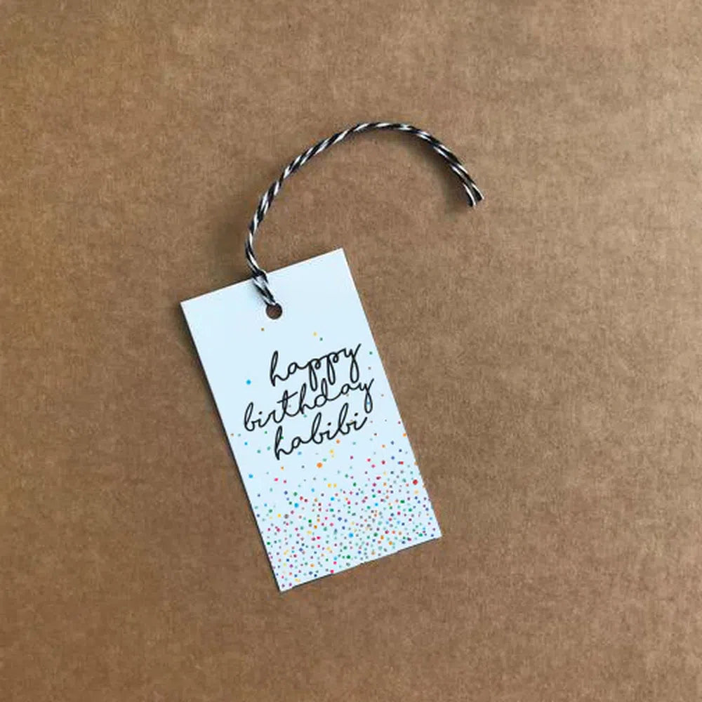 Gift Tag - Happy Birthday Habibi