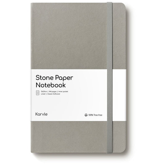 Grey Softcover Classic Notebook