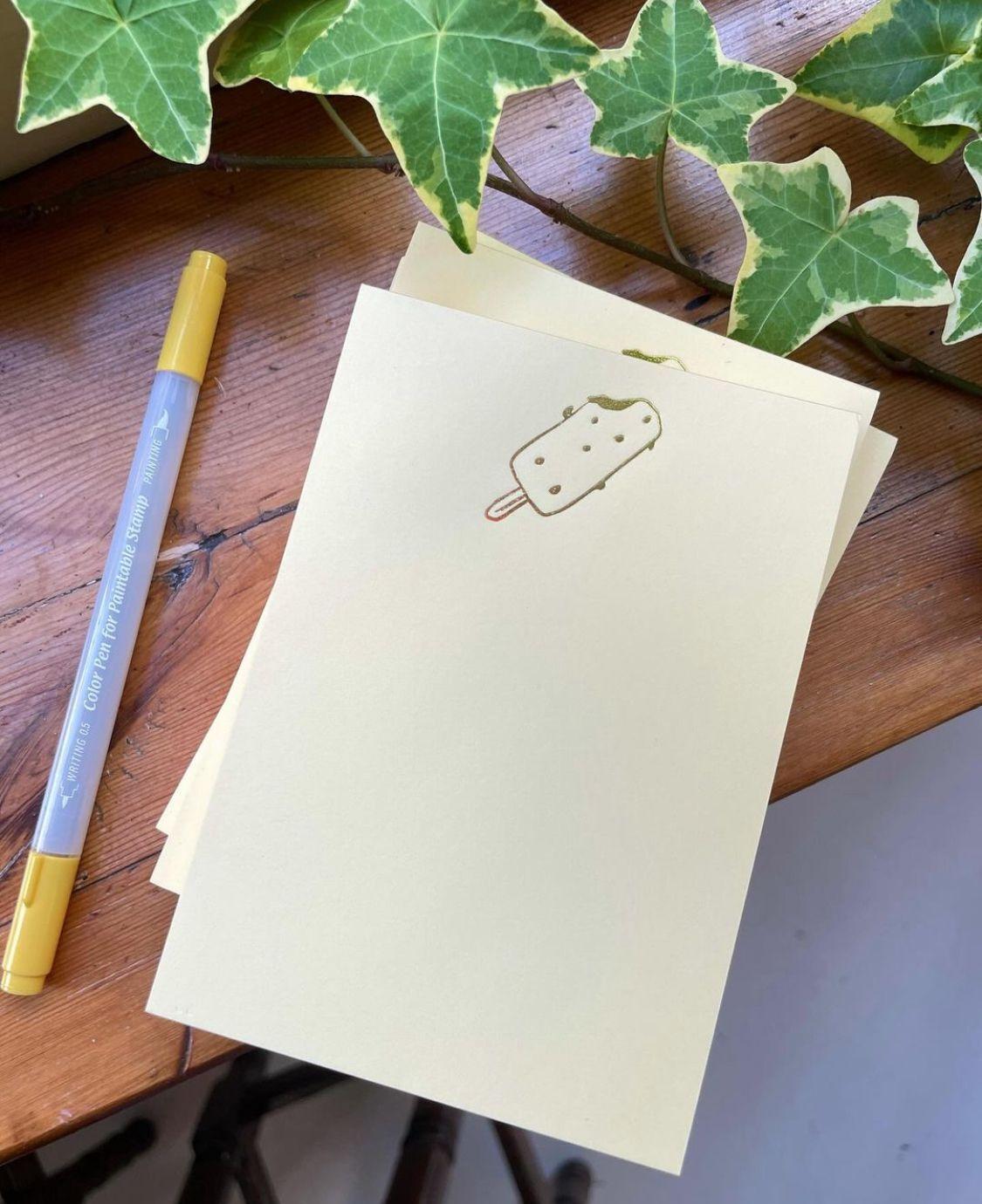 Ice Cream Notepad