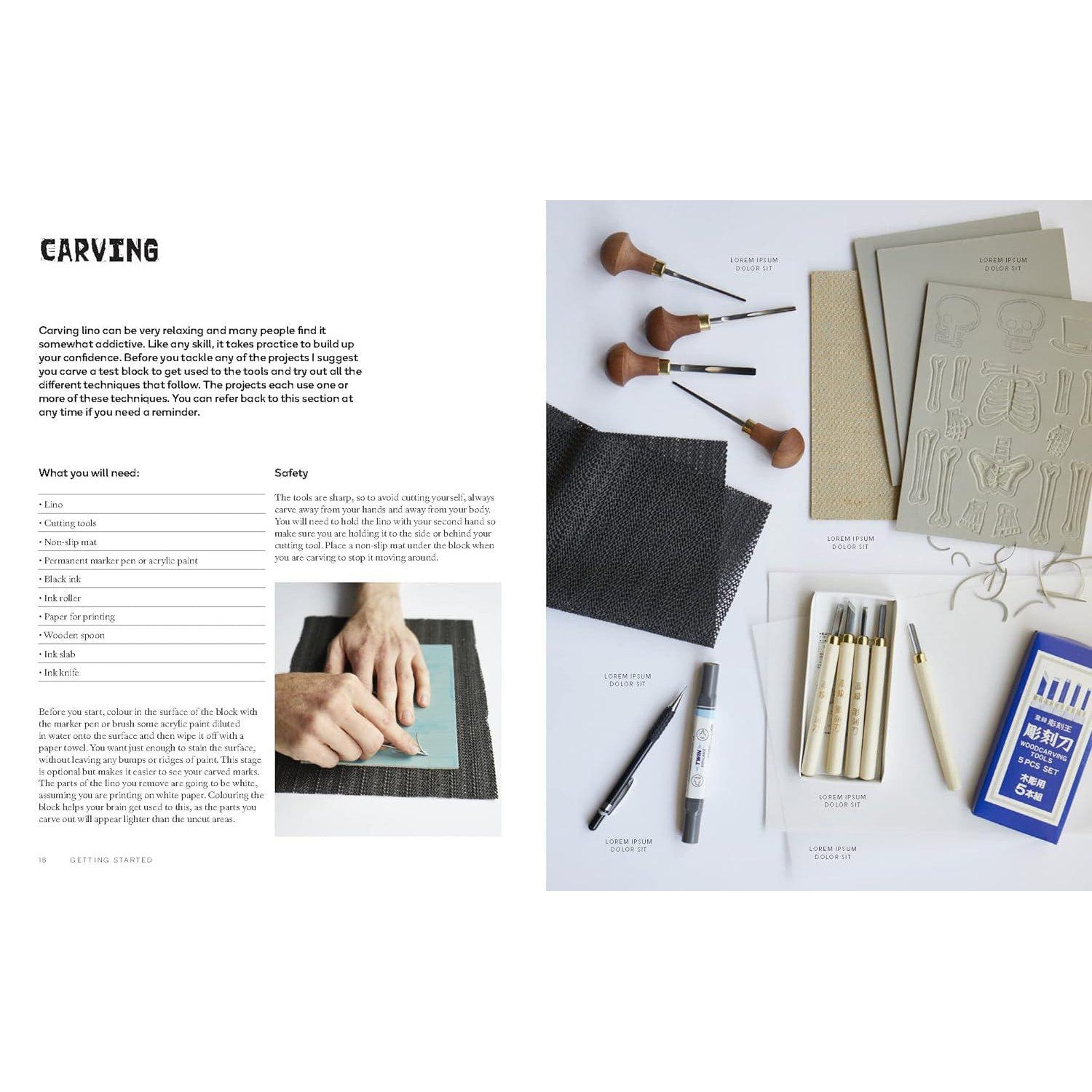 Linocut: Learn in a Weekend