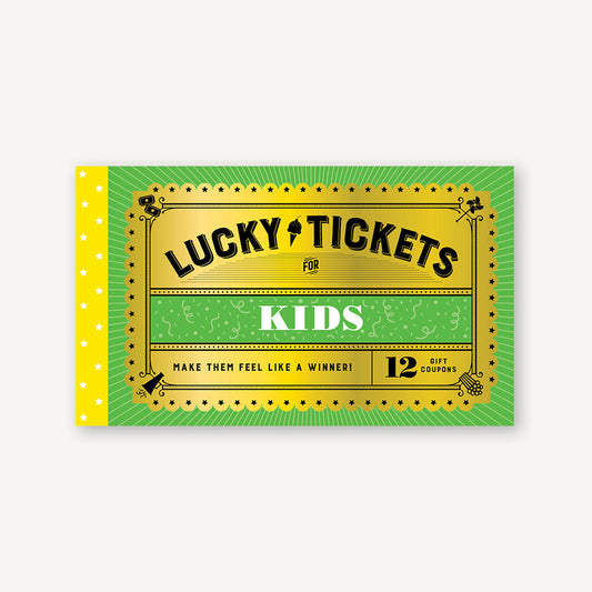 Lucky Tickets for Kids: 12 Gift Coupons