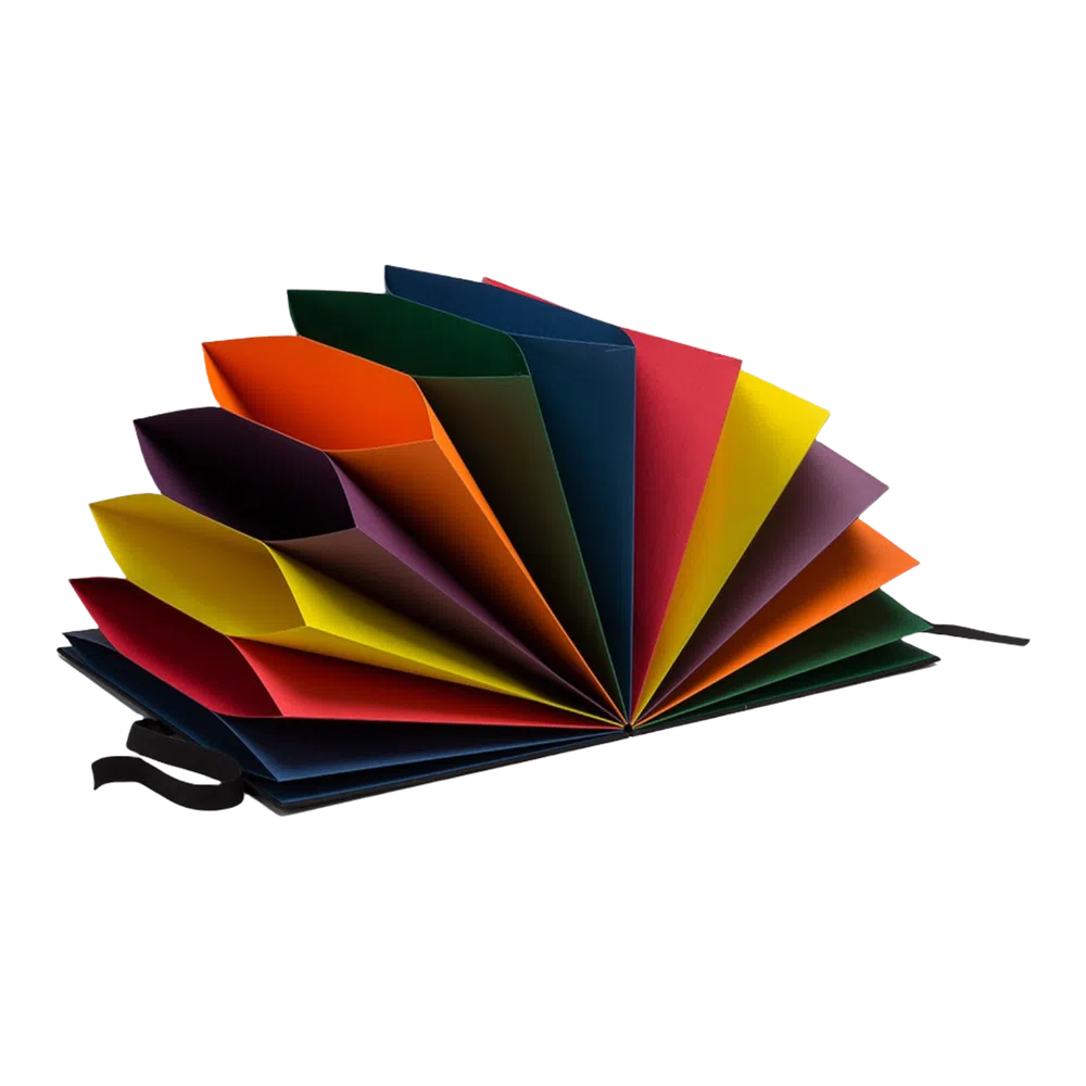 Multicoloured Folder (black)