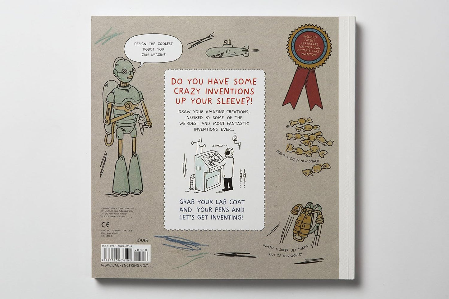 My Crazy Inventions Sketchbook: 50 Awesome Drawing Activities for Young Inventors