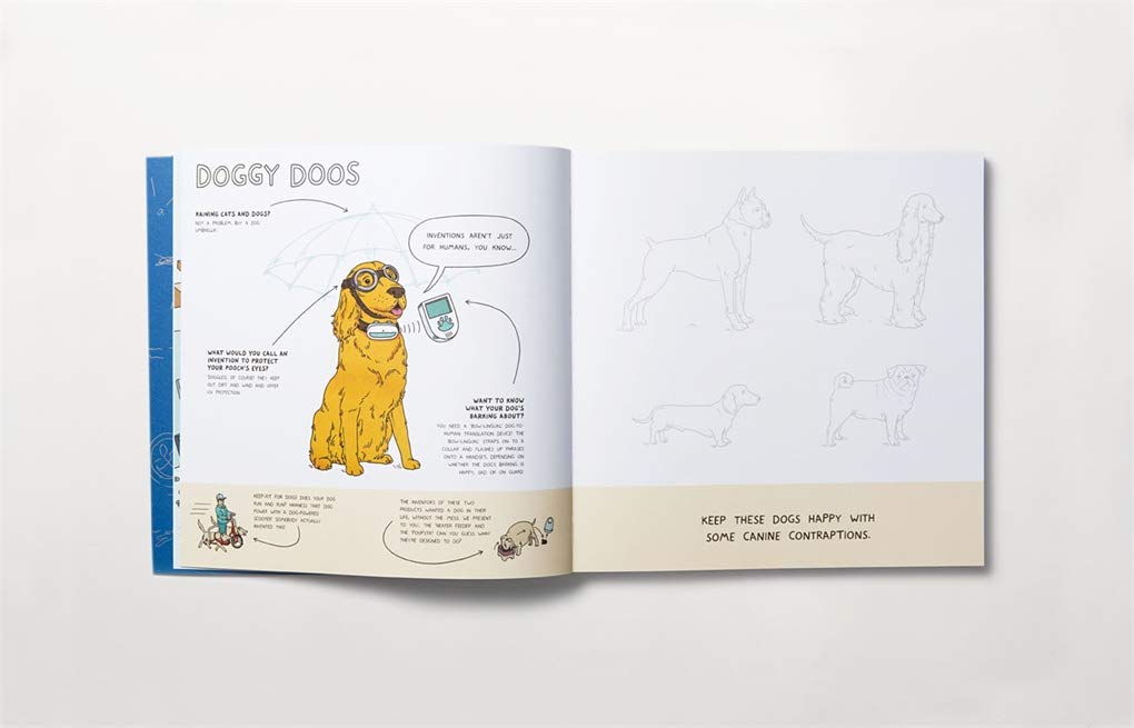 My Crazy Inventions Sketchbook: 50 Awesome Drawing Activities for Young Inventors