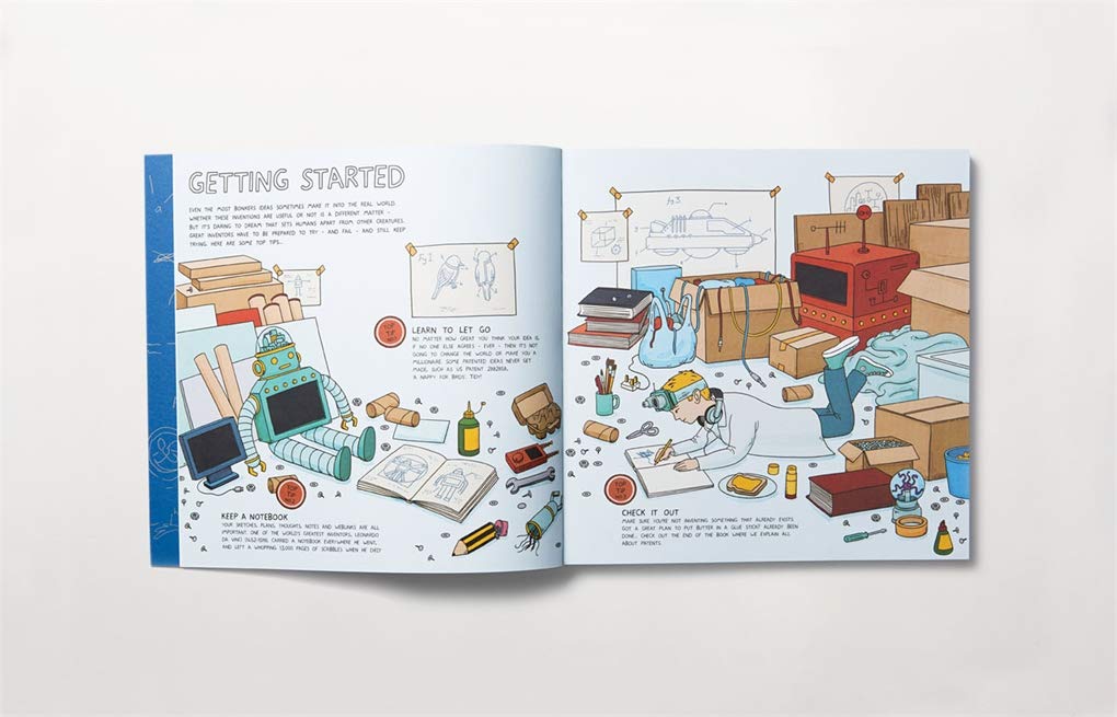 My Crazy Inventions Sketchbook: 50 Awesome Drawing Activities for Young Inventors