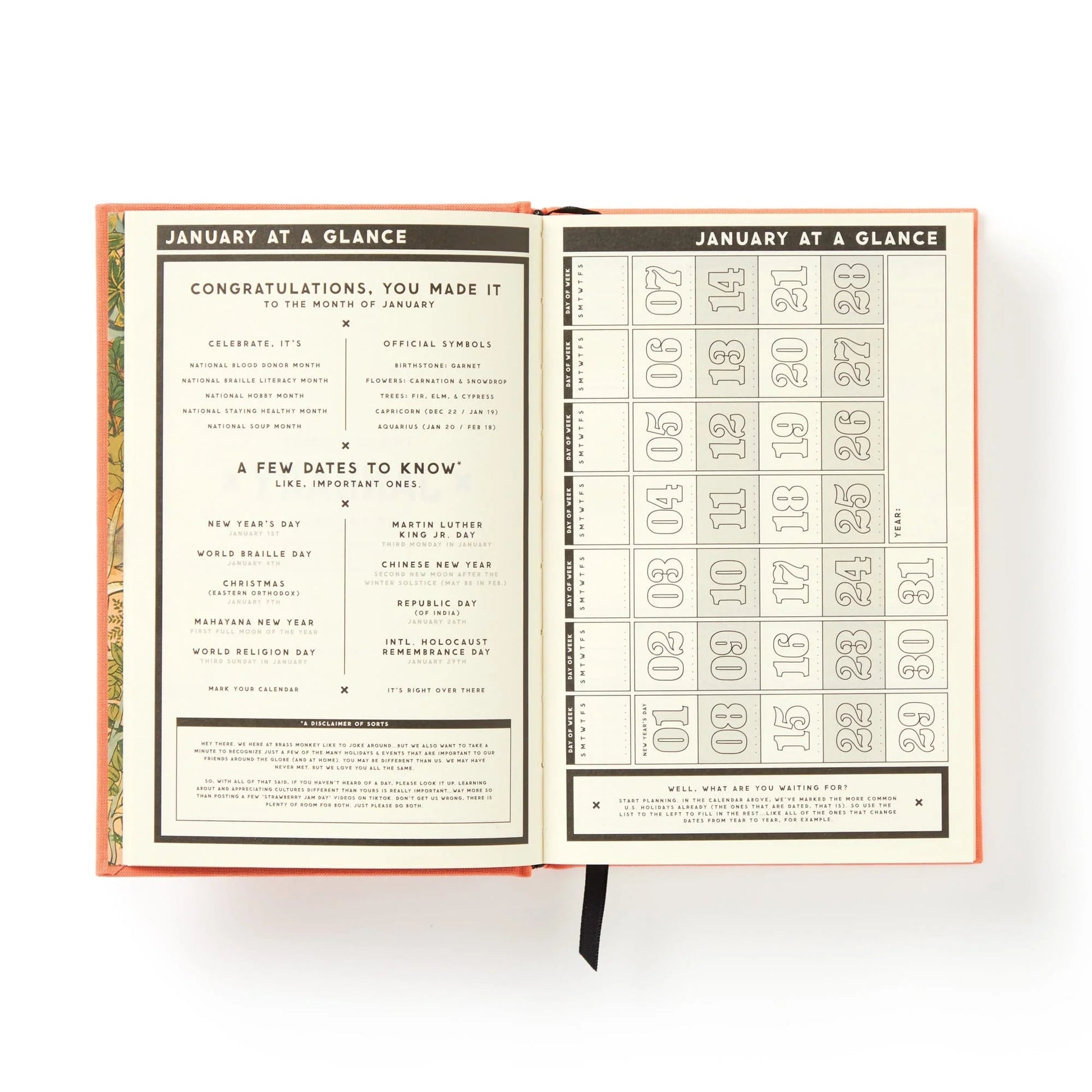 Part-Time Adult Undated Daily Planner