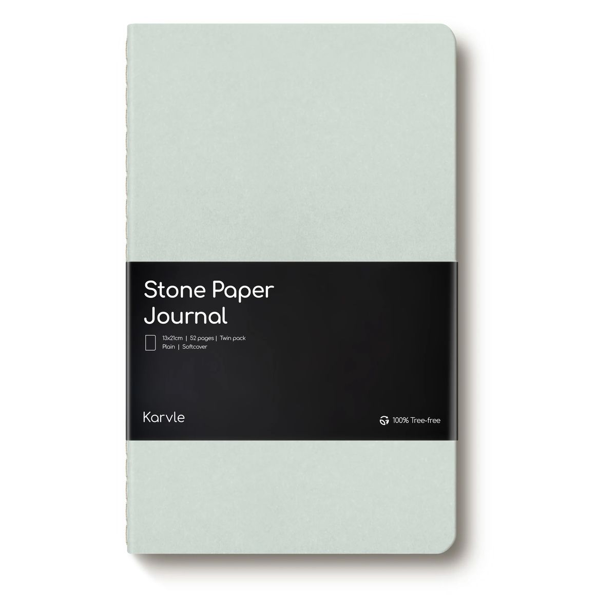 Plain Ash Softcover Journal (Twin-Pack)