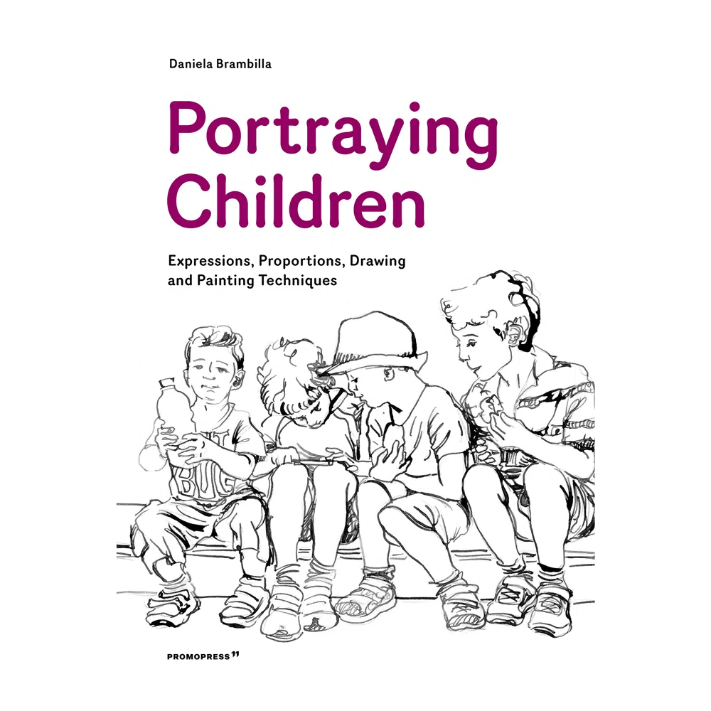Portraying Children: Expressions, Proportions, Drawing and Painting Techniques