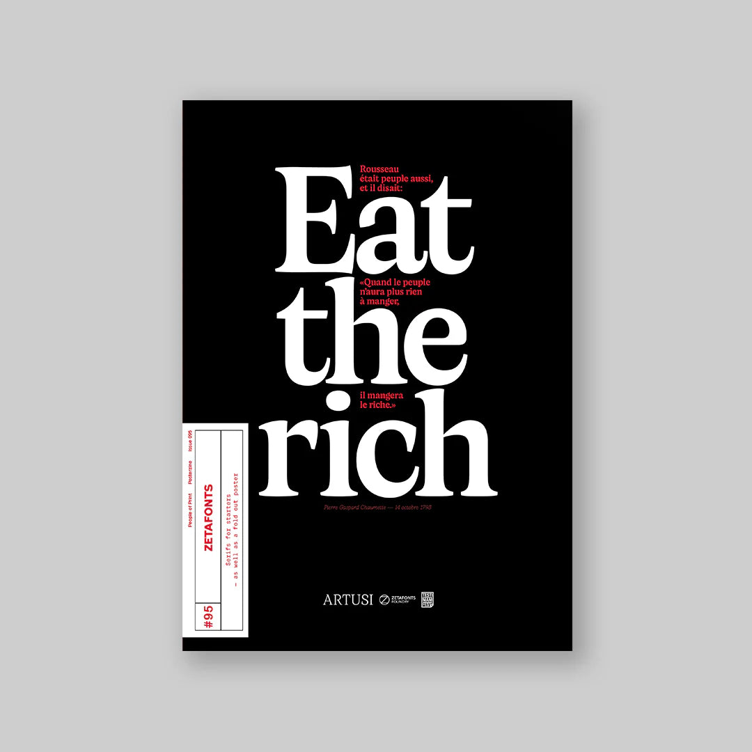 Posterzine® Issue 095 | ZetaFonts
