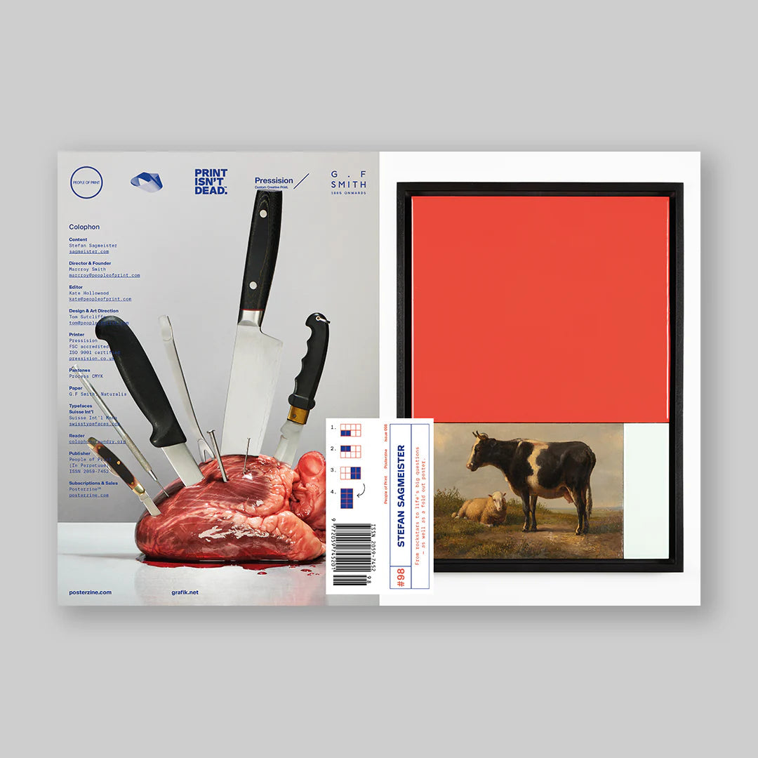Posterzine® Issue 098 | Stefan Sagmeister