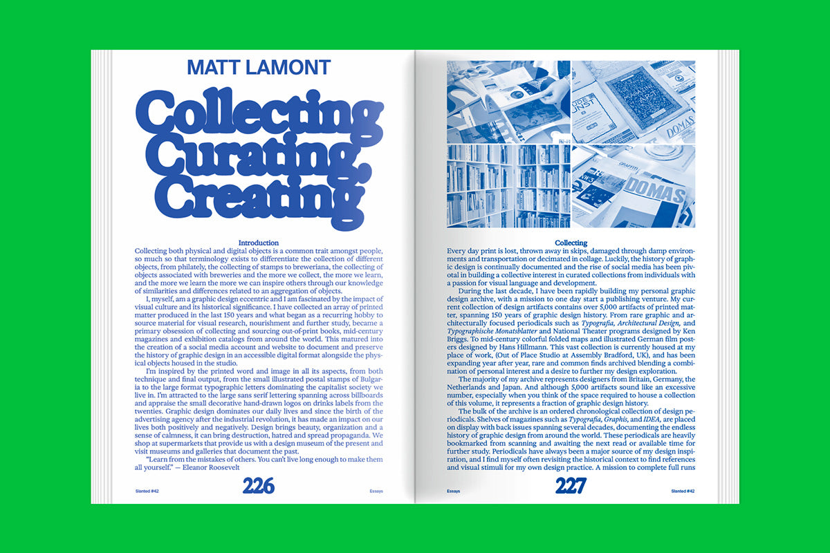 Slanted Magazine #42 – Books
