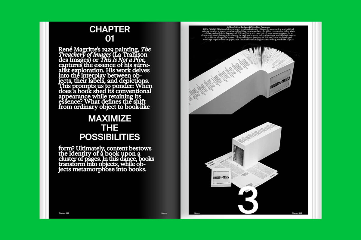 Slanted Magazine #42 – Books