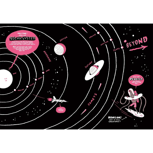 The Cosmic Book of Space, Aliens and Beyond: Draw, colour, create things from out of this world!