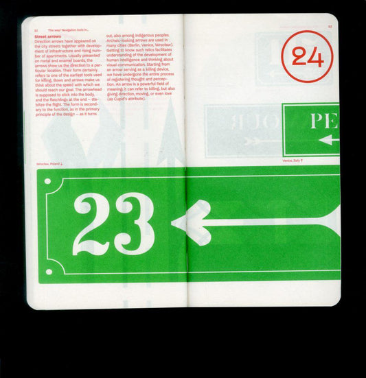 This Way! Navigation tools in visual communication” [Exhibition guide]