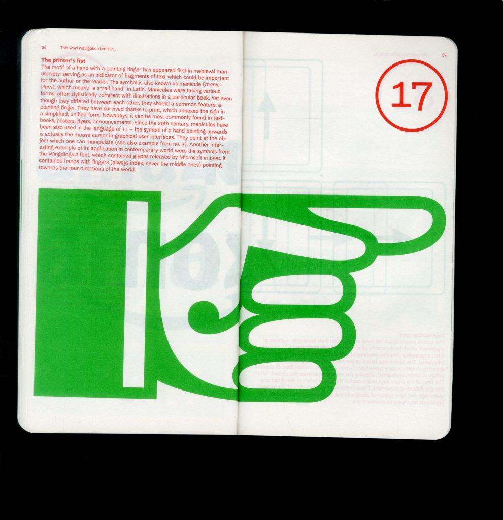 This Way! Navigation tools in visual communication” [Exhibition guide]