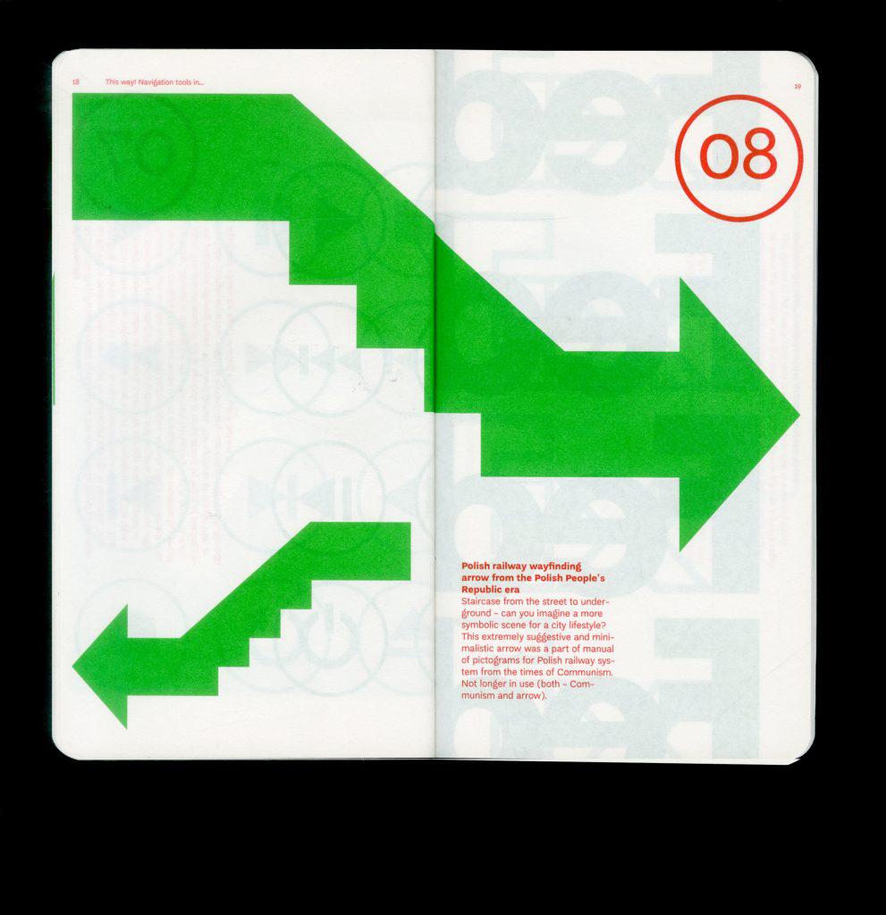 This Way! Navigation tools in visual communication” [Exhibition guide]