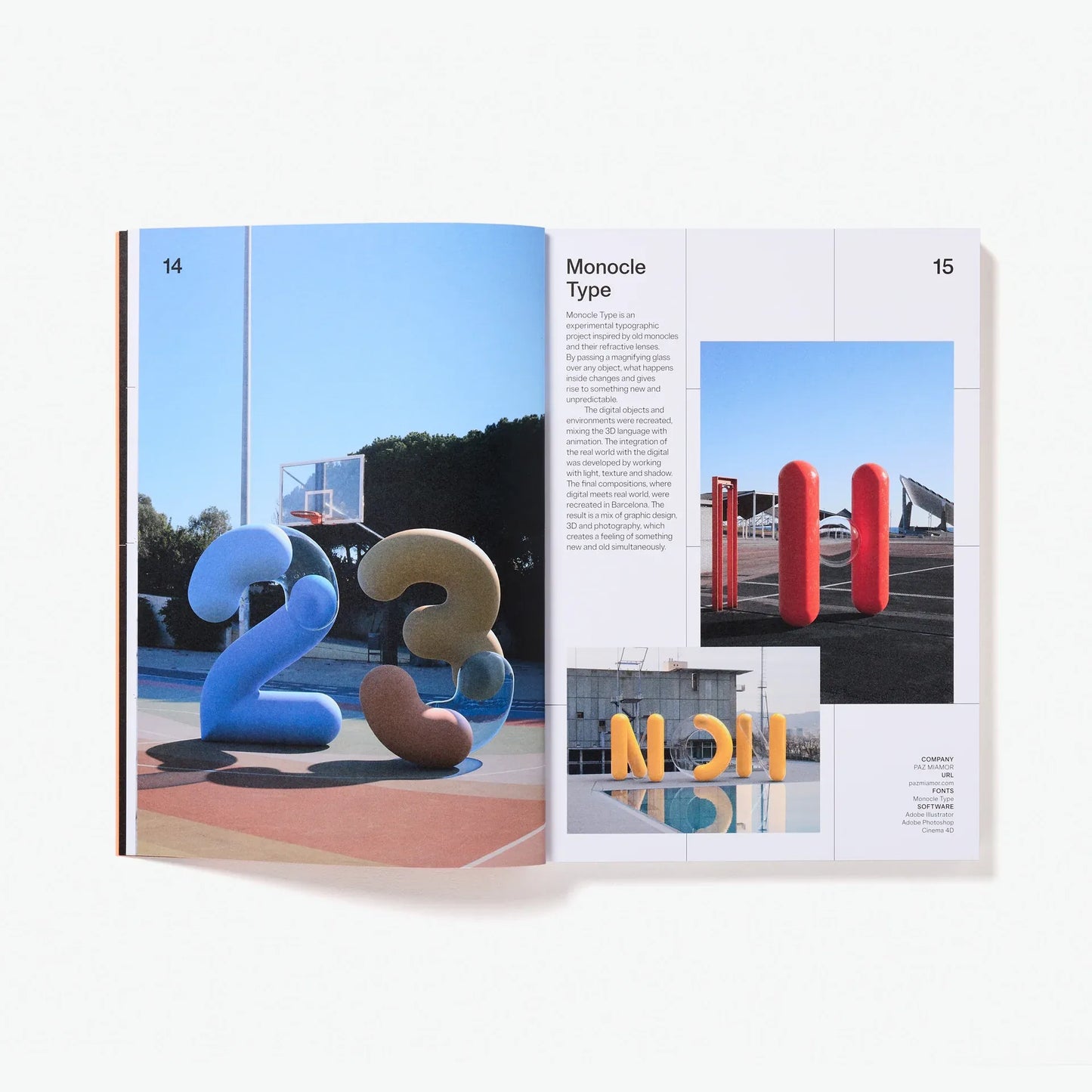 Three Dimensional Type /anglais