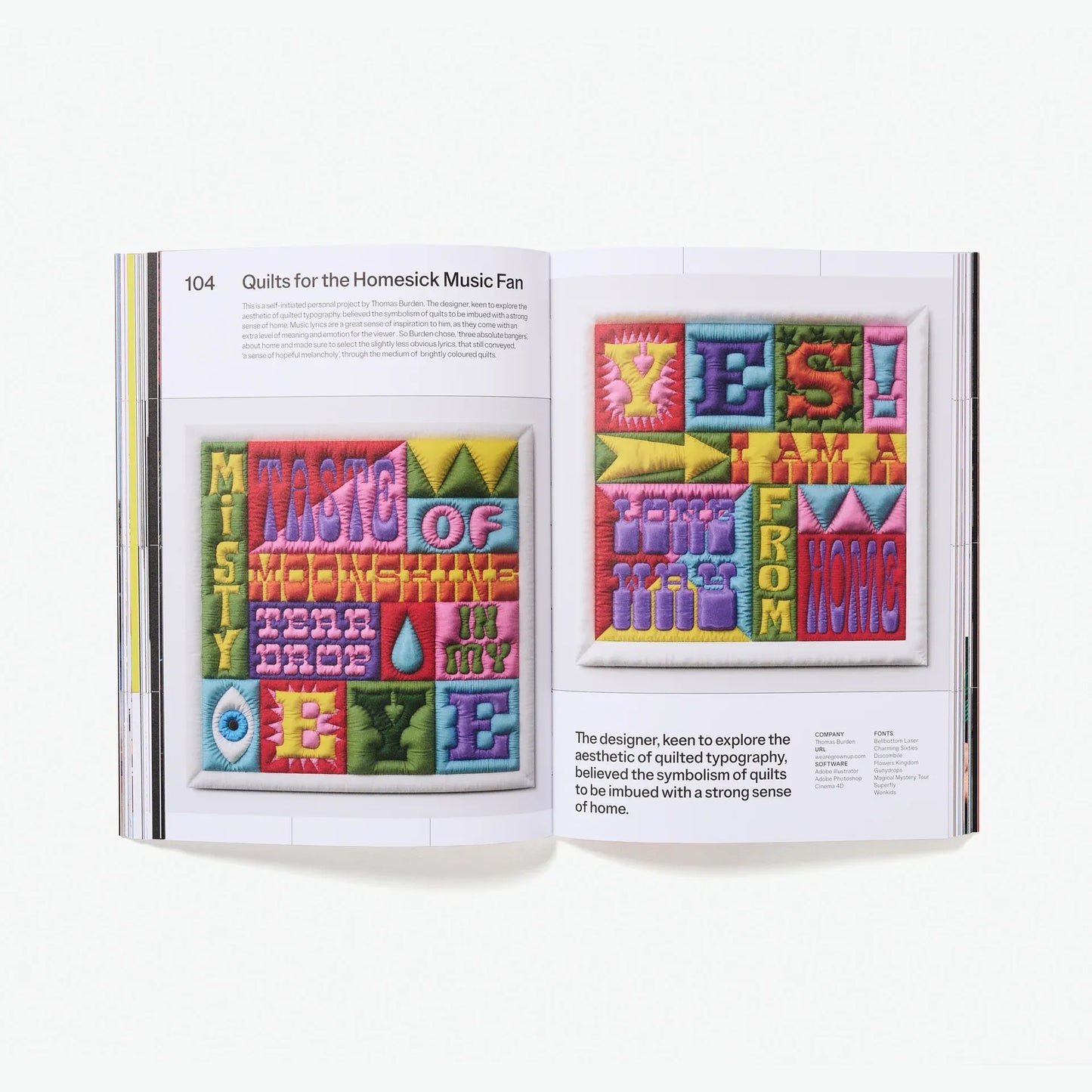 Three Dimensional Type /anglais