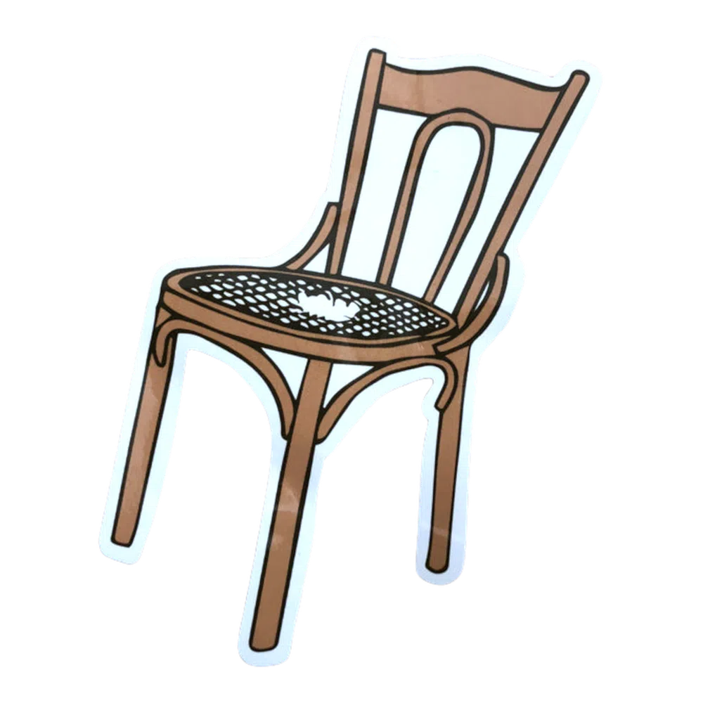 Vinyl Sticker Kersee (Chair)