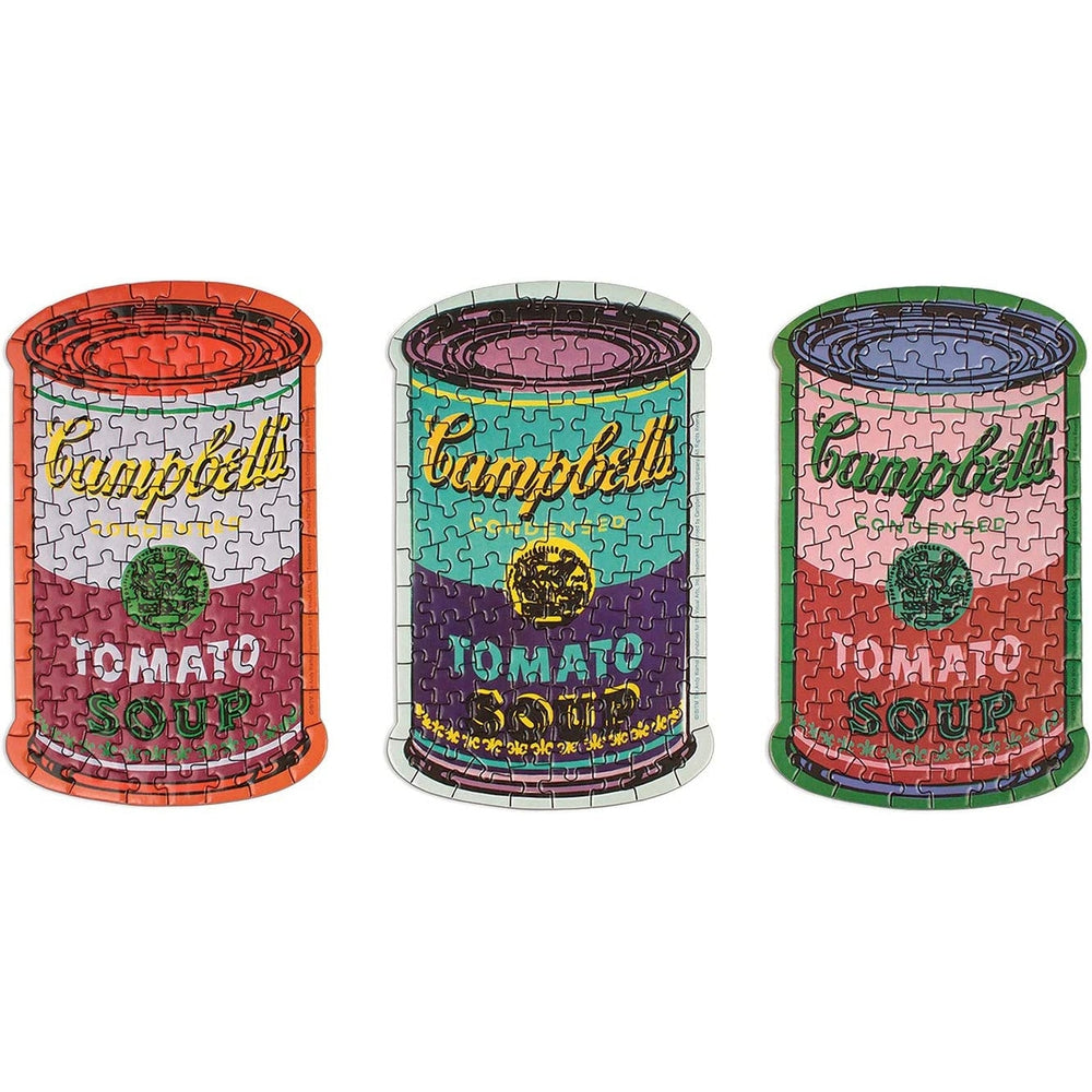 Andy Warhol Soup Cans Puzzle (Set of 3)