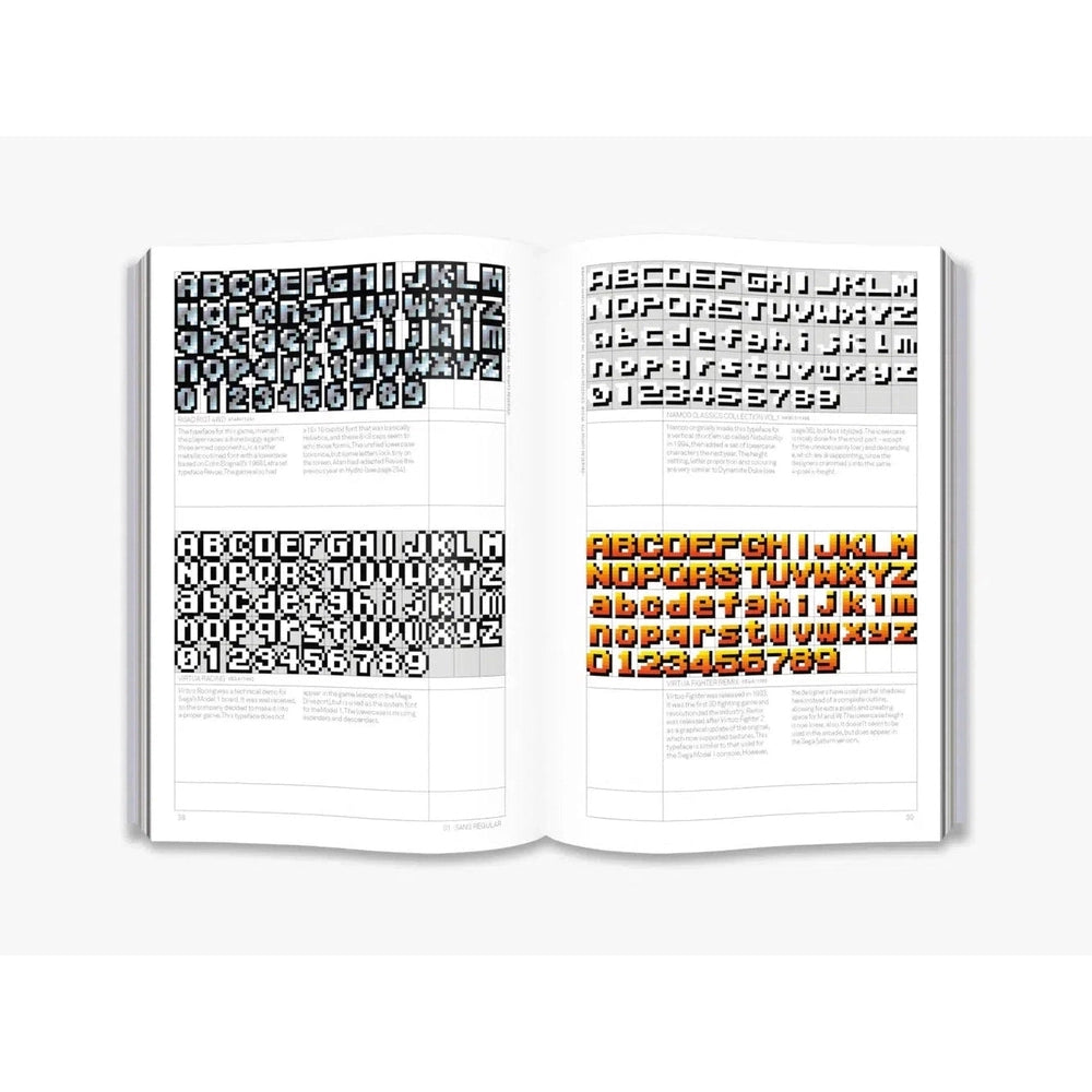 Arcade Game Typography
