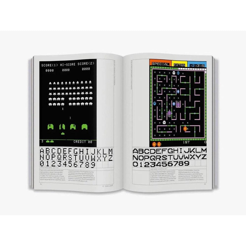 Arcade Game Typography