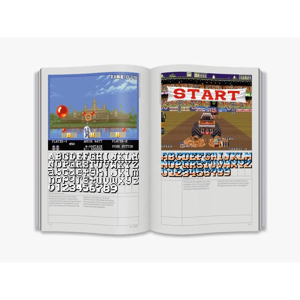 Arcade Game Typography