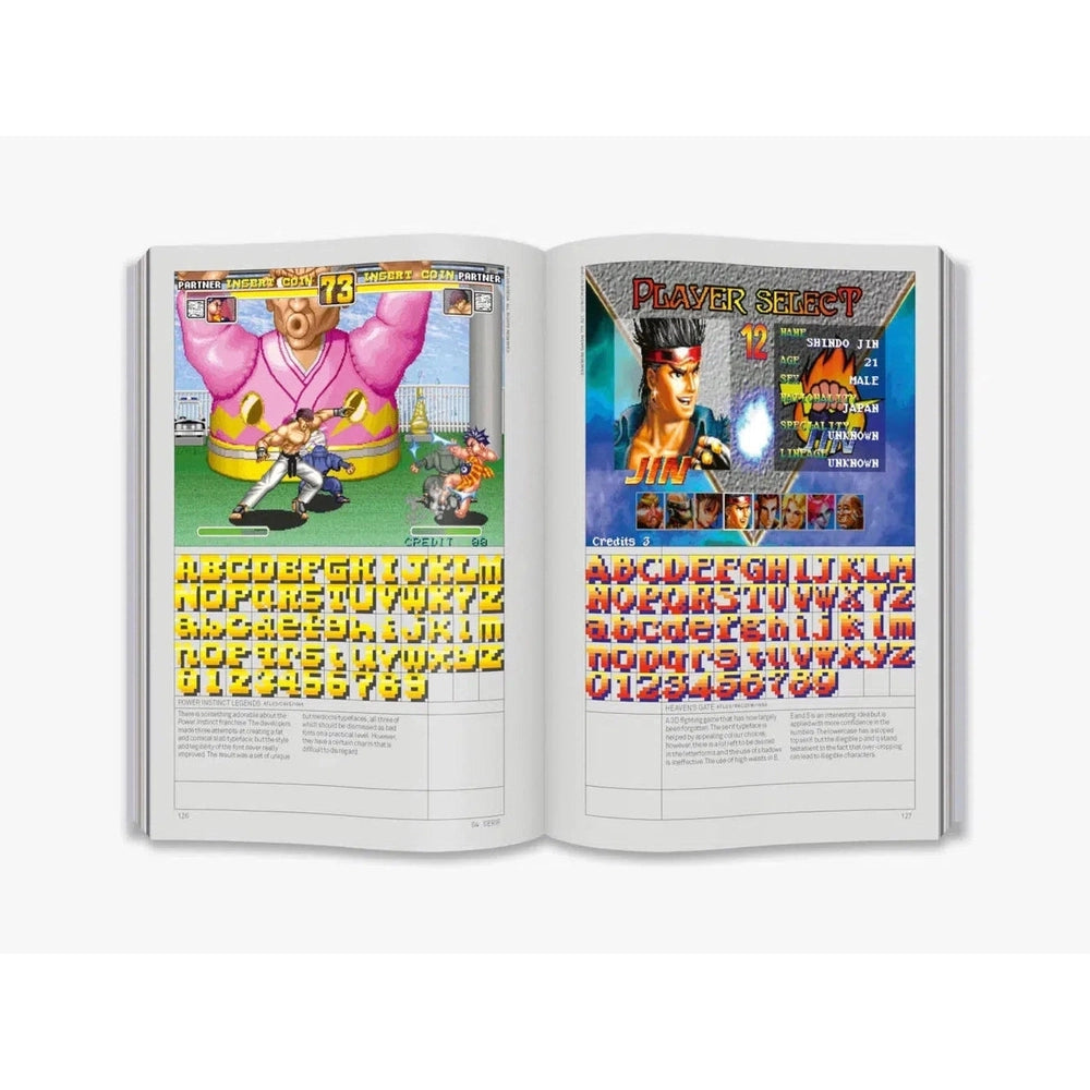 Arcade Game Typography
