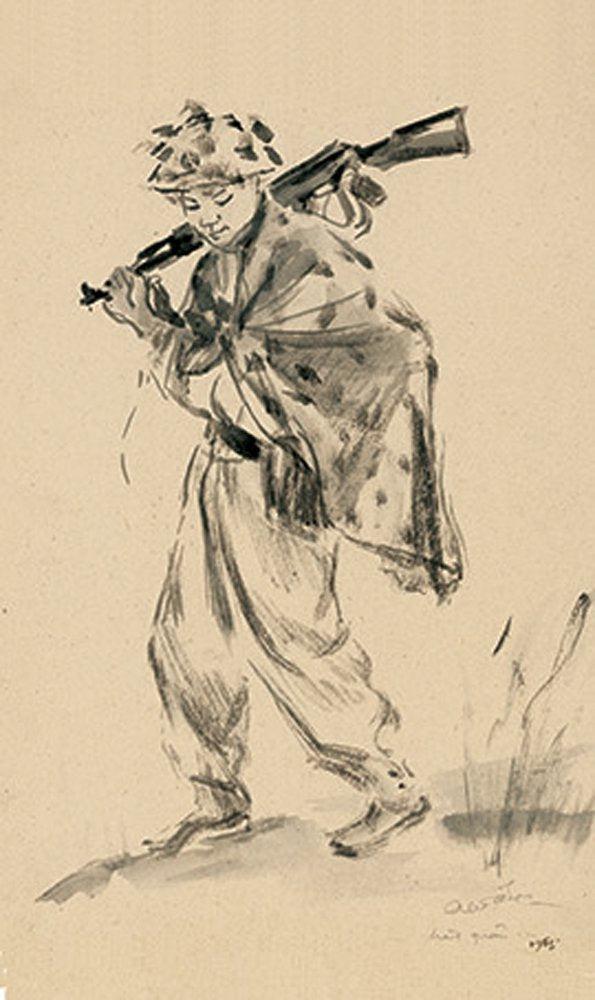 Drawing Under Fire: War Diary of a Young Vietnamese Artist