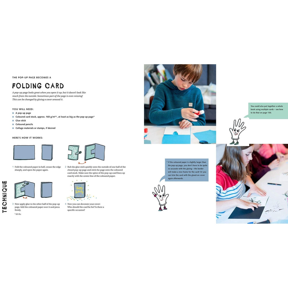 Pop-up Workshop for Kids: Fold, Cut, Paint and Glue