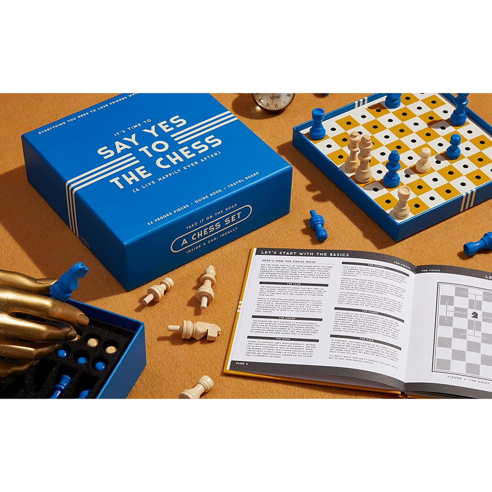 Say Yes To The Chess Game Set