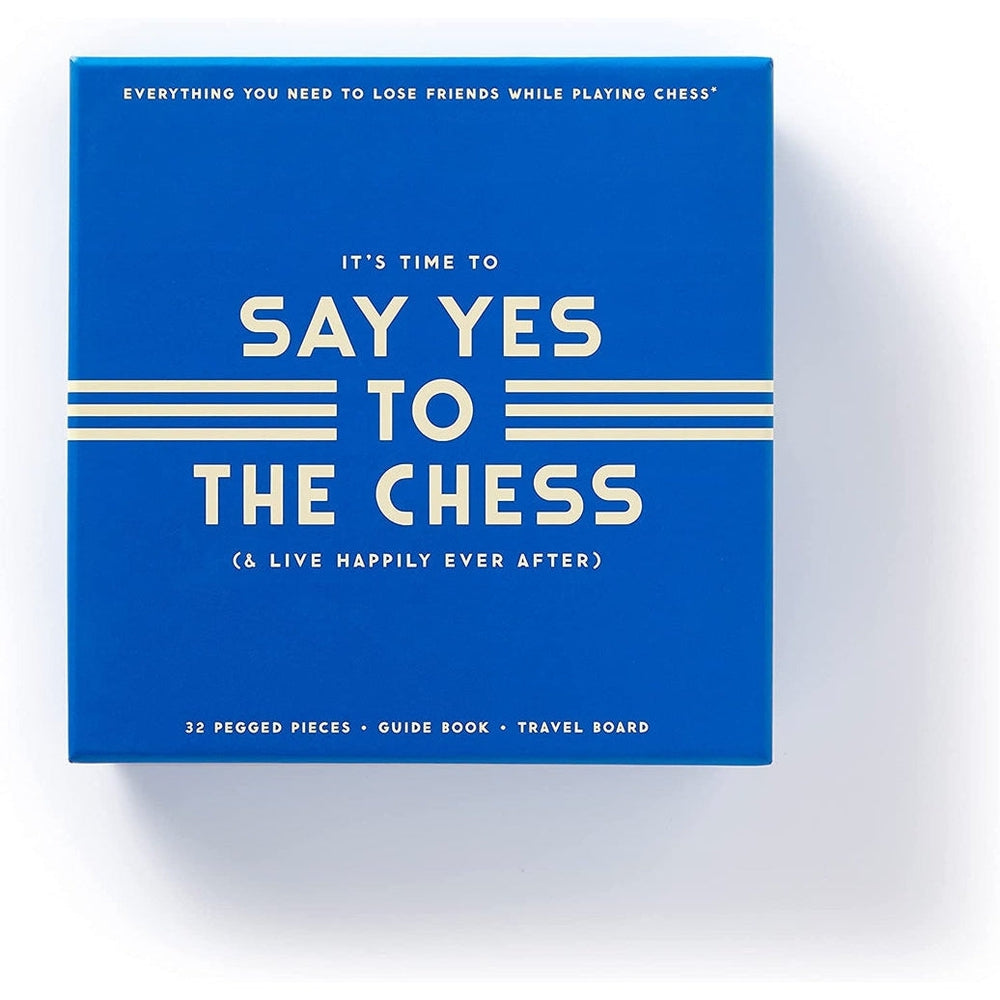 Say Yes To The Chess Game Set